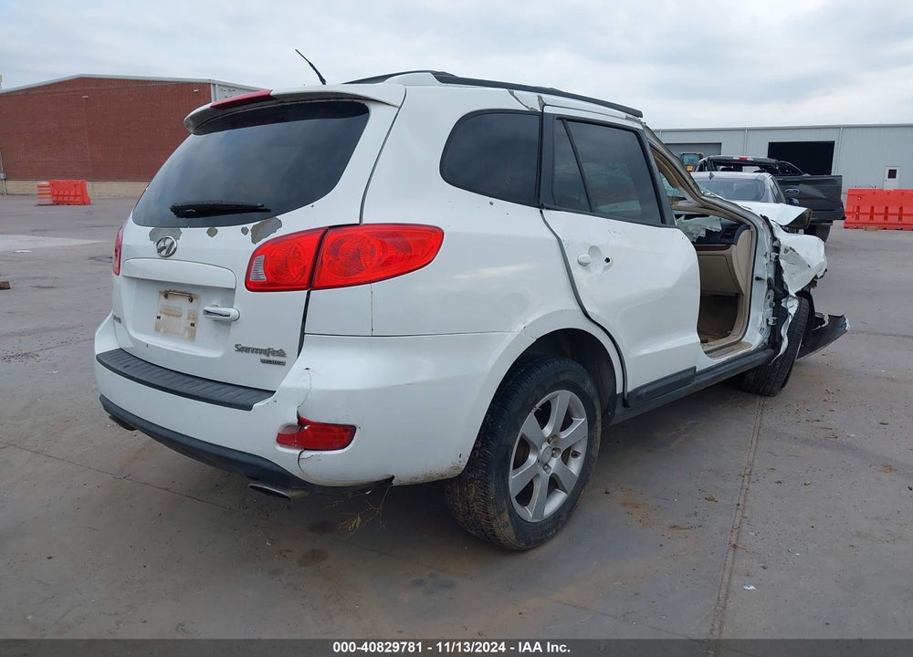 2009 HYUNDAI SANTA FE LIMITED VIN: 5NMSH13E39H278189