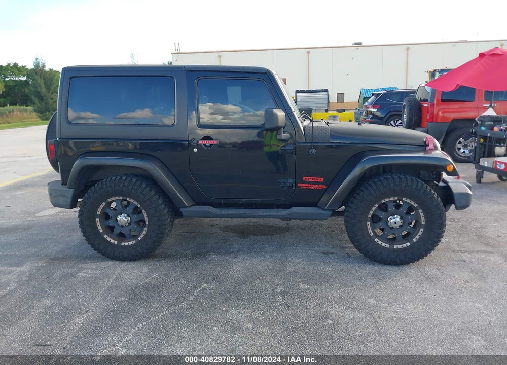 2011 JEEP WRANGLER SPORT VIN: 1J4AA2D19BL521682