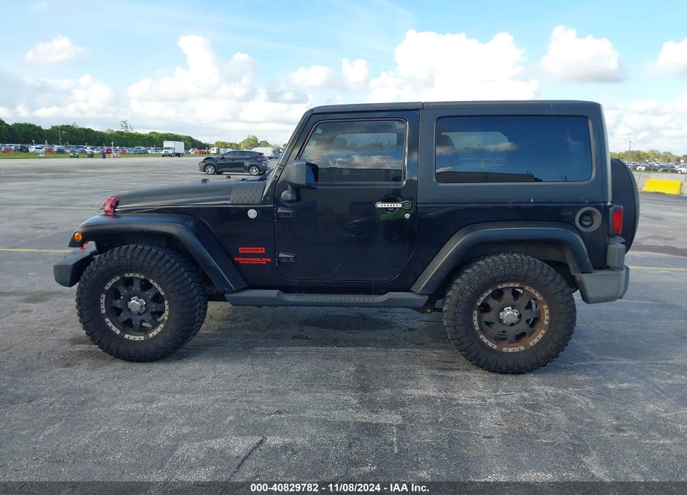 2011 JEEP WRANGLER SPORT VIN: 1J4AA2D19BL521682