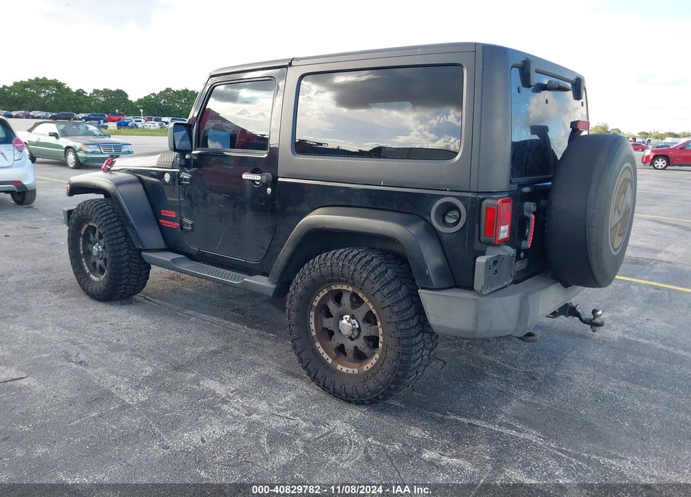 2011 JEEP WRANGLER SPORT VIN: 1J4AA2D19BL521682