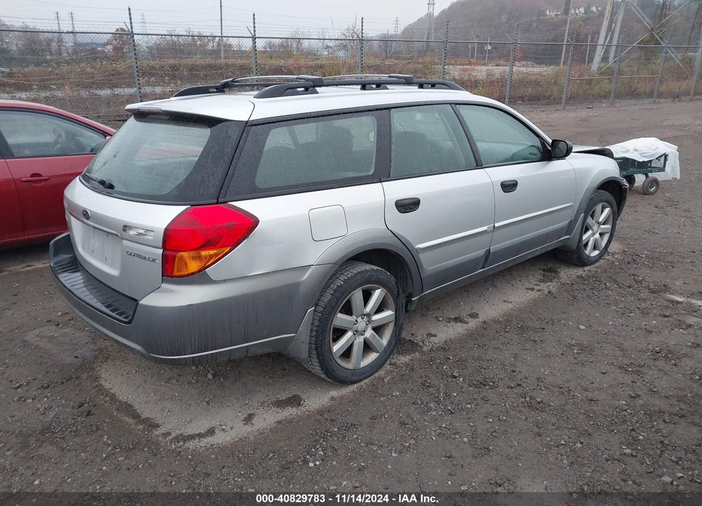 2006 SUBARU OUTBACK 2.5I VIN: 4S4BP61C067363913