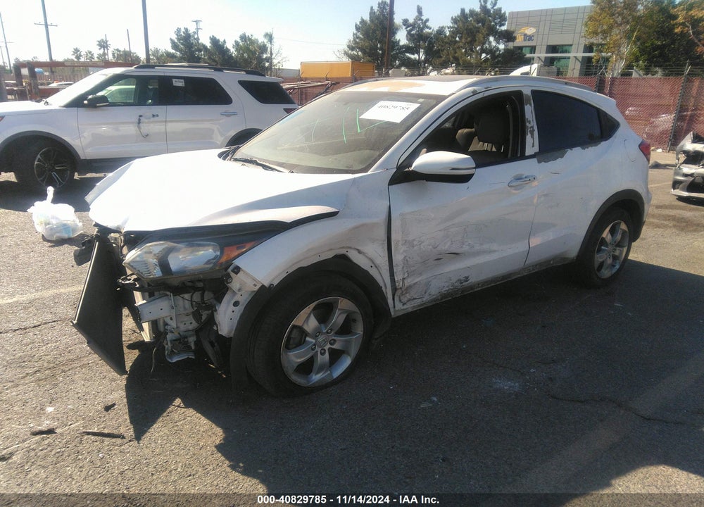 2016 HONDA HR-V EX-L VIN: 3CZRU6H7XGM712565