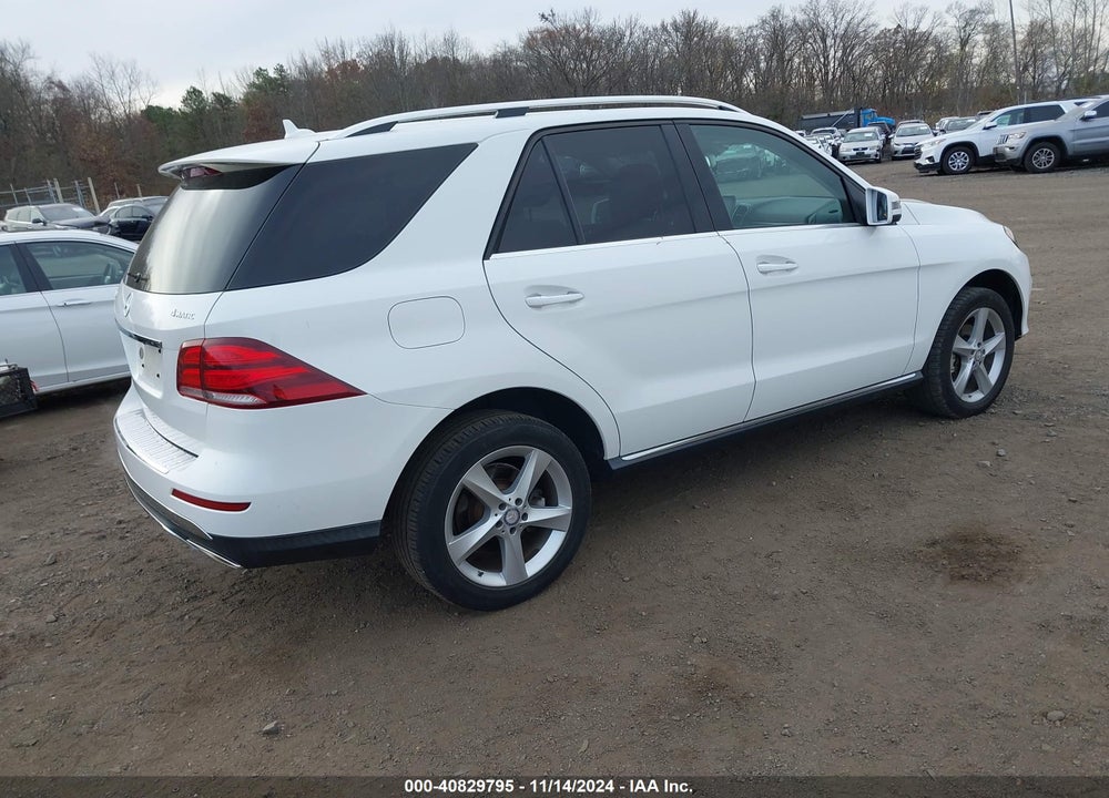 2016 MERCEDES-BENZ GLE 350 4MATIC VIN: 4JGDA5HB0GA799313