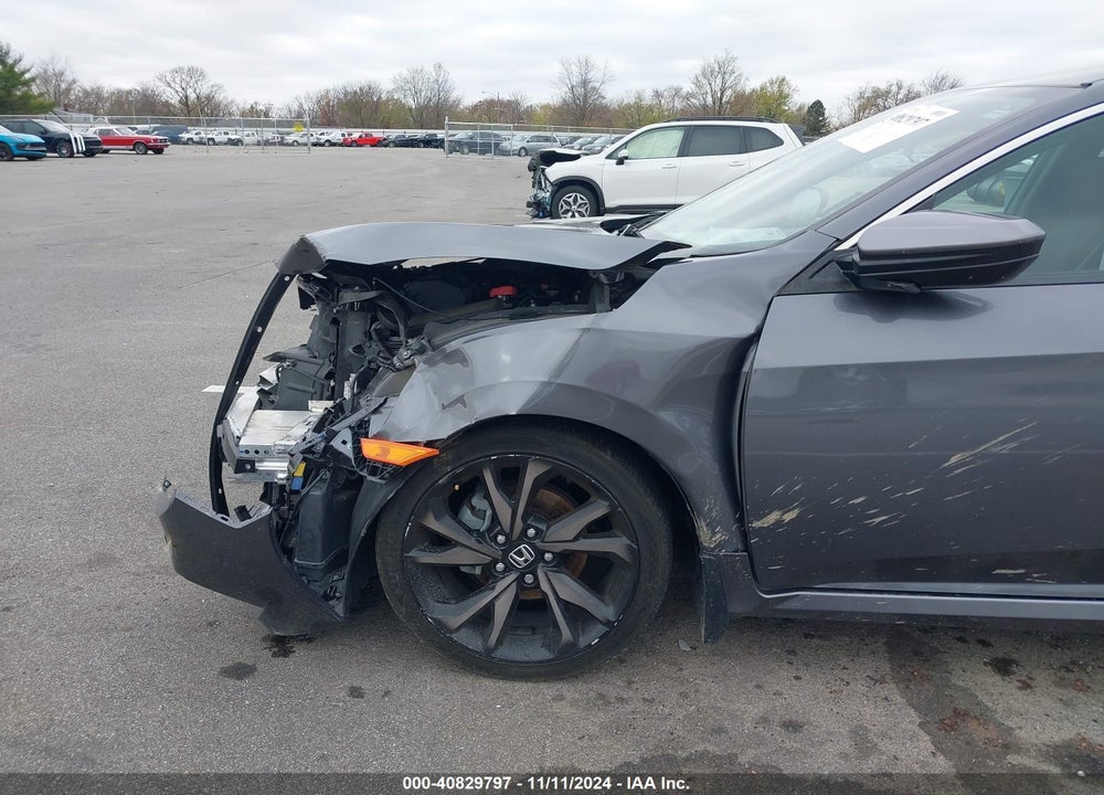 2019 HONDA CIVIC SPORT VIN: 2HGFC2F81KH594527