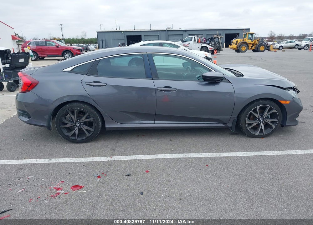 2019 HONDA CIVIC SPORT VIN: 2HGFC2F81KH594527