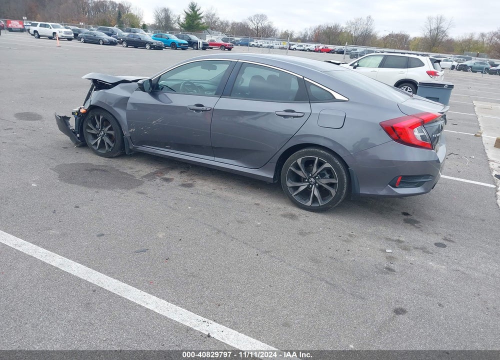 2019 HONDA CIVIC SPORT VIN: 2HGFC2F81KH594527