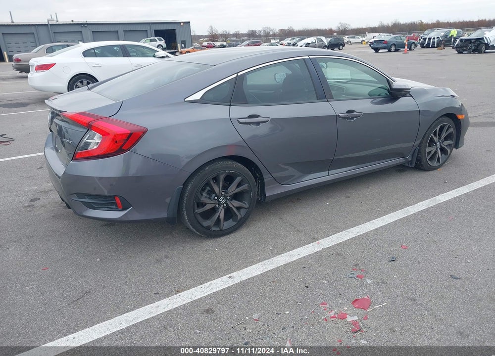 2019 HONDA CIVIC SPORT VIN: 2HGFC2F81KH594527