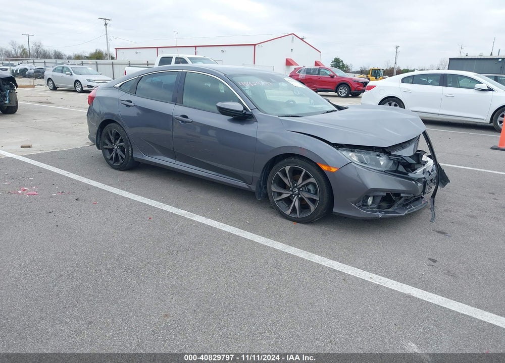 2019 HONDA CIVIC SPORT VIN: 2HGFC2F81KH594527