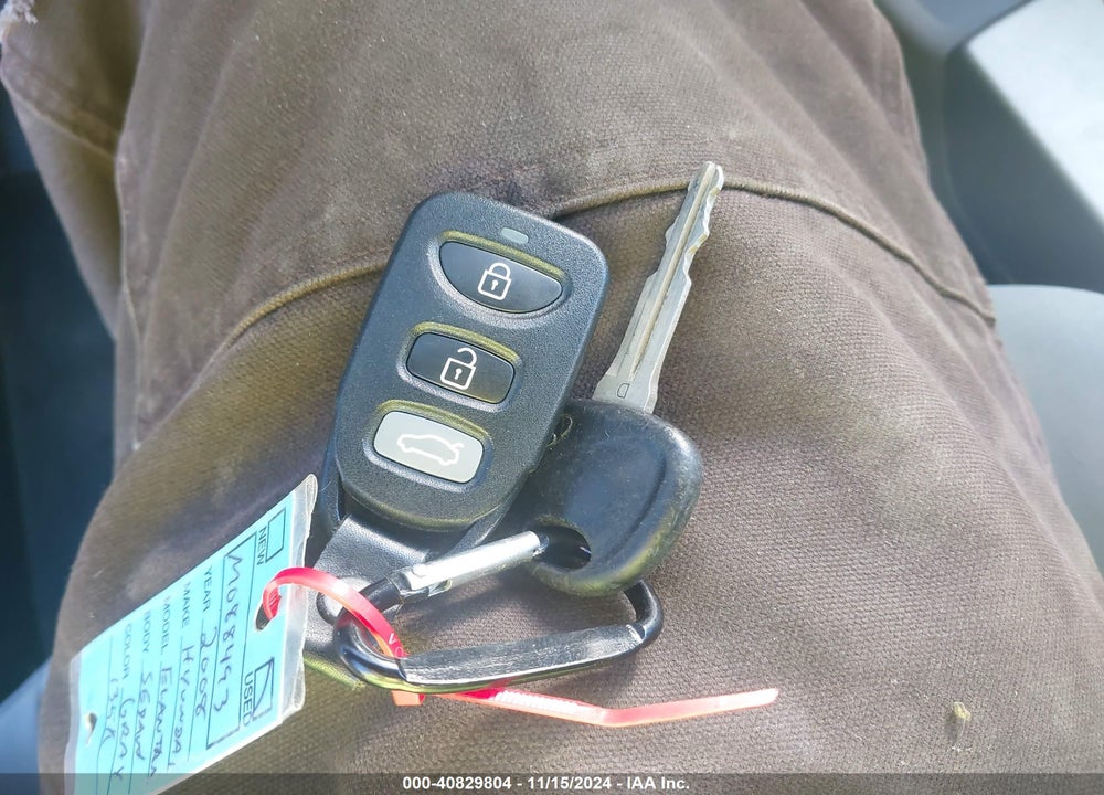 2008 HYUNDAI ELANTRA GLS/SE VIN: KMHDU46D68U408493