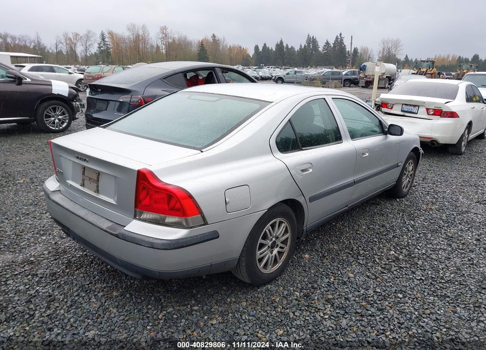 2004 VOLVO S60 2.4 VIN: YV1RS61T742328775