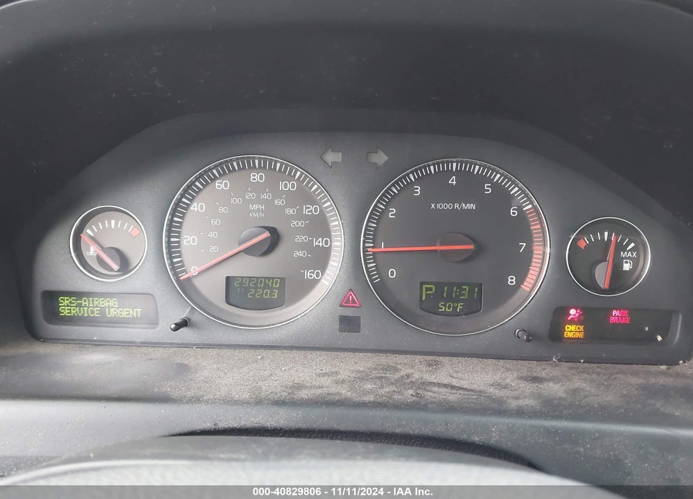 2004 VOLVO S60 2.4 VIN: YV1RS61T742328775