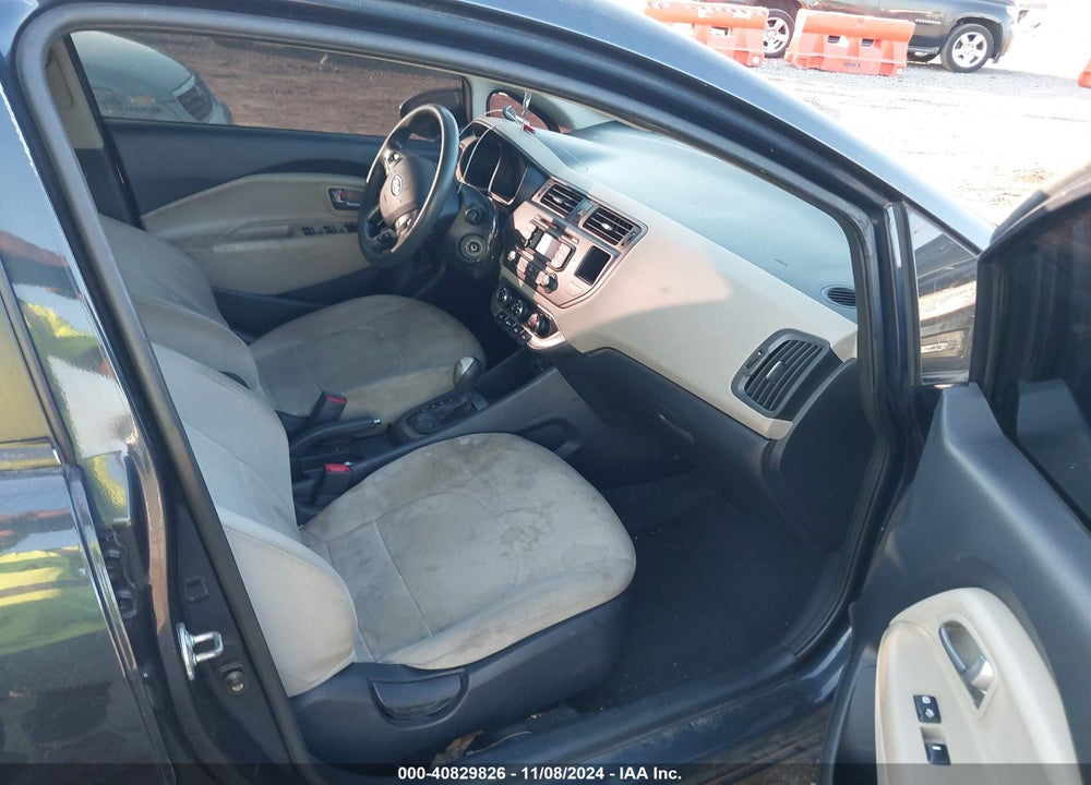 2012 KIA RIO EX VIN: KNADN4A32C6063635