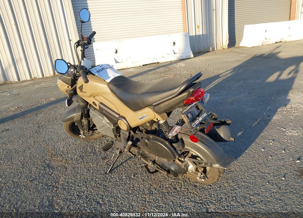 2022 HONDA NVA110 B VIN: 3H1JK0719ND000589