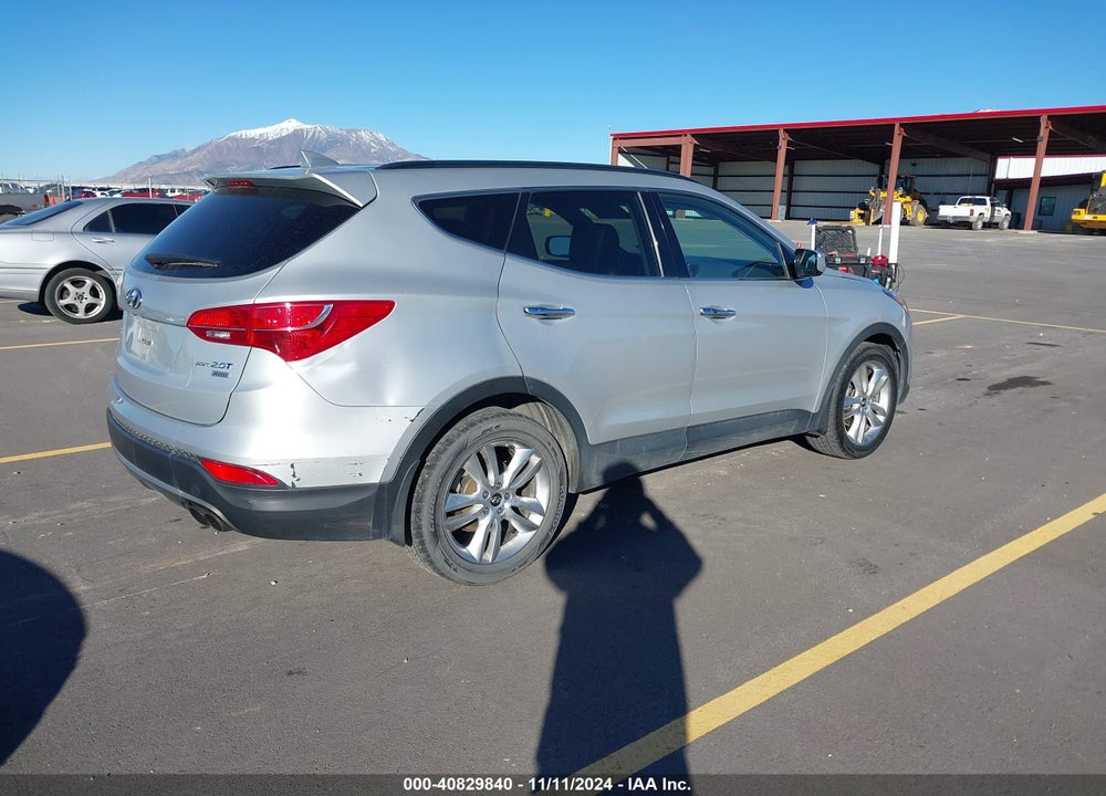 2013 HYUNDAI SANTA FE SPORT 2.0T VIN: 5XYZUDLA5DG115684