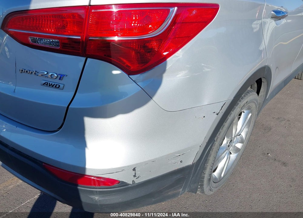 2013 HYUNDAI SANTA FE SPORT 2.0T VIN: 5XYZUDLA5DG115684