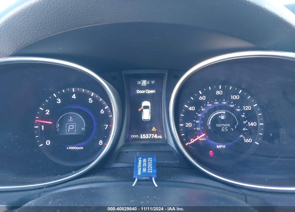 2013 HYUNDAI SANTA FE SPORT 2.0T VIN: 5XYZUDLA5DG115684