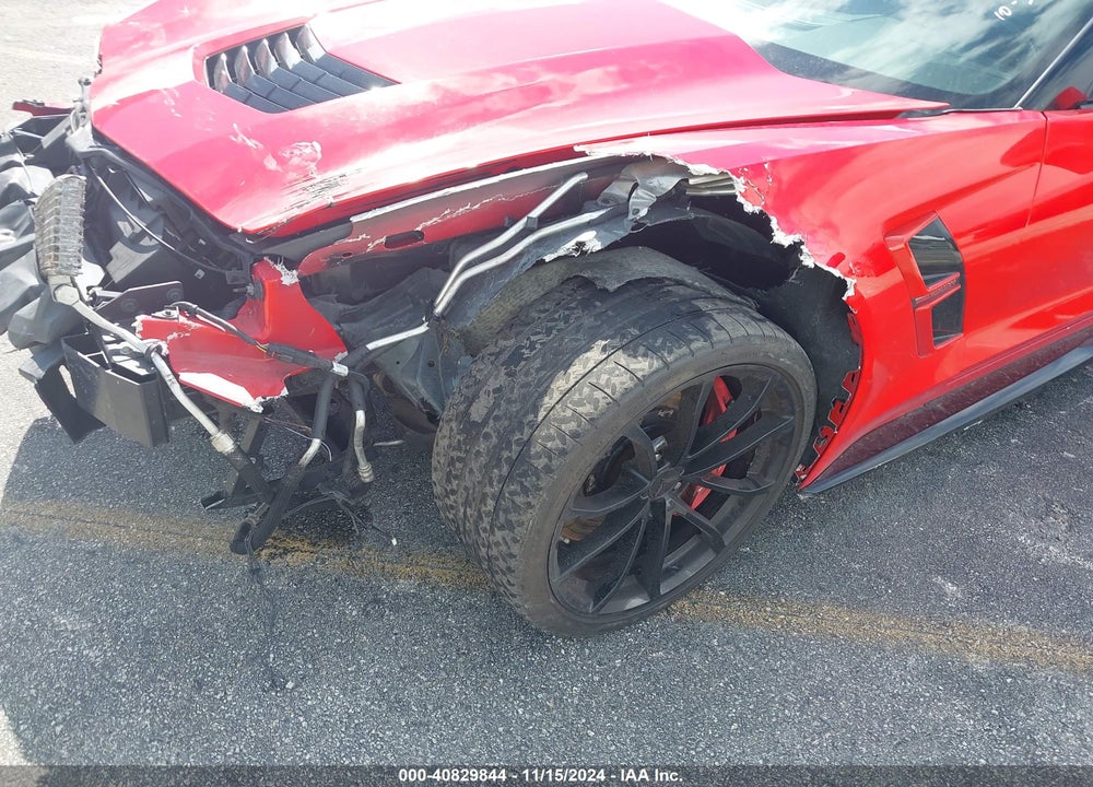 2019 CHEVROLET CORVETTE GRAND SPORT VIN: 1G1YW2D75K5105698
