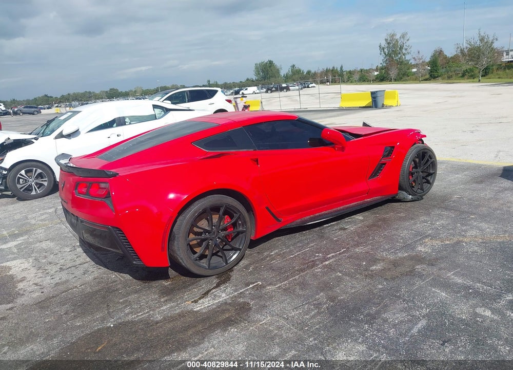 2019 CHEVROLET CORVETTE GRAND SPORT VIN: 1G1YW2D75K5105698