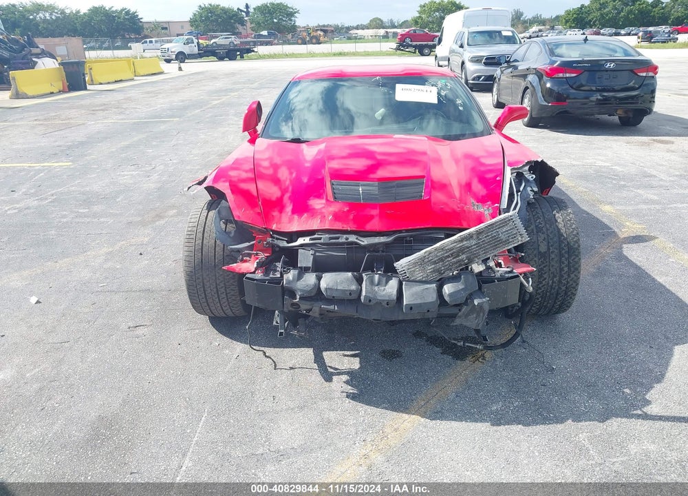 2019 CHEVROLET CORVETTE GRAND SPORT VIN: 1G1YW2D75K5105698