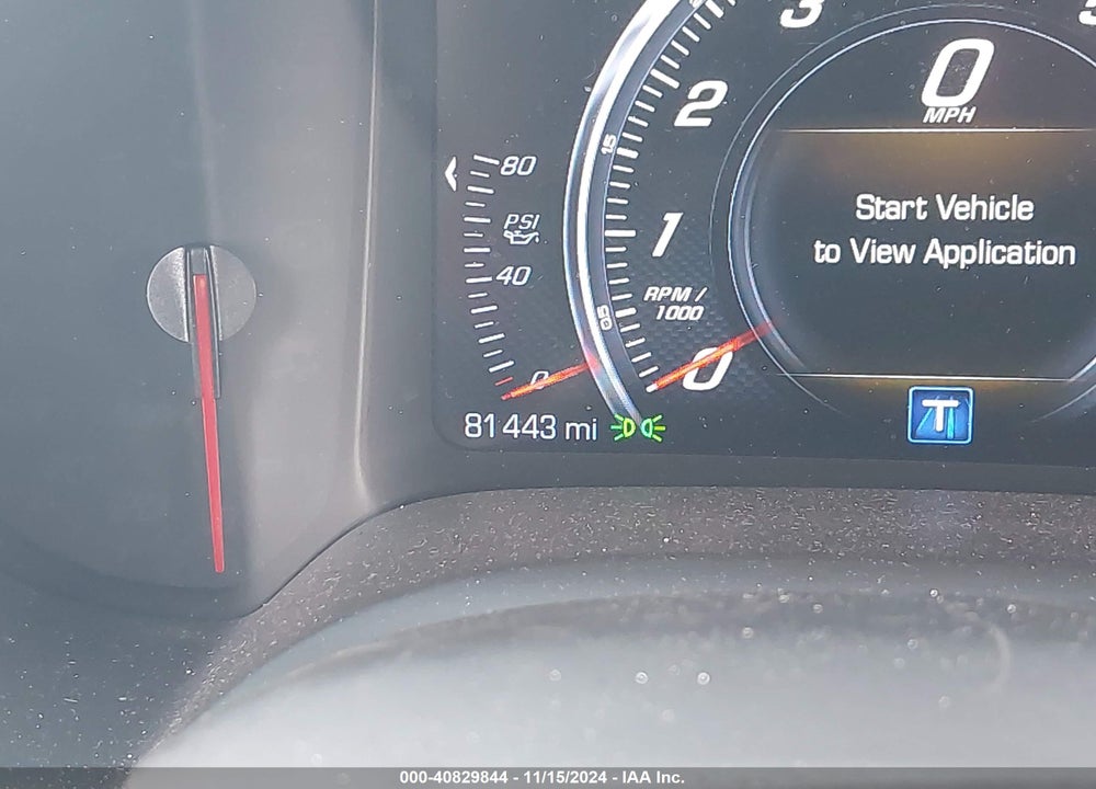 2019 CHEVROLET CORVETTE GRAND SPORT VIN: 1G1YW2D75K5105698