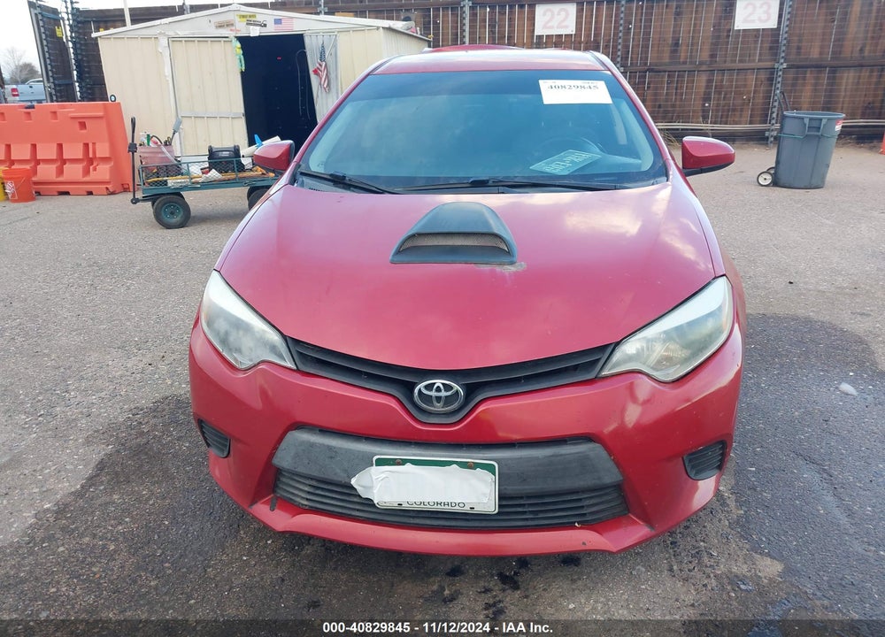 2016 TOYOTA COROLLA L/LE/LE PLS/PRM/S/S PLS VIN: 2T1BURHE9GC636434