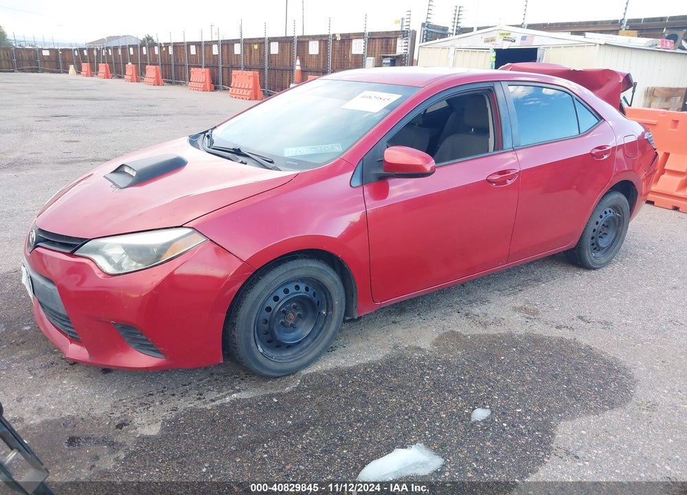 2016 TOYOTA COROLLA L/LE/LE PLS/PRM/S/S PLS VIN: 2T1BURHE9GC636434