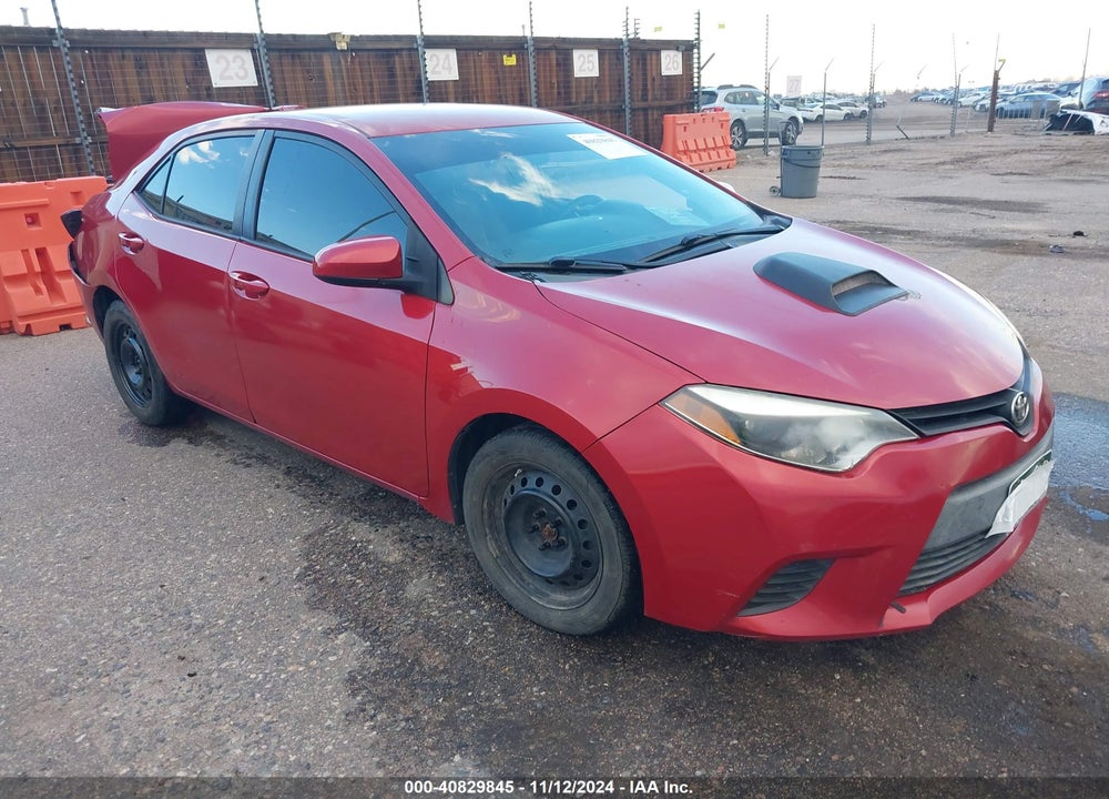 2016 TOYOTA COROLLA L/LE/LE PLS/PRM/S/S PLS VIN: 2T1BURHE9GC636434