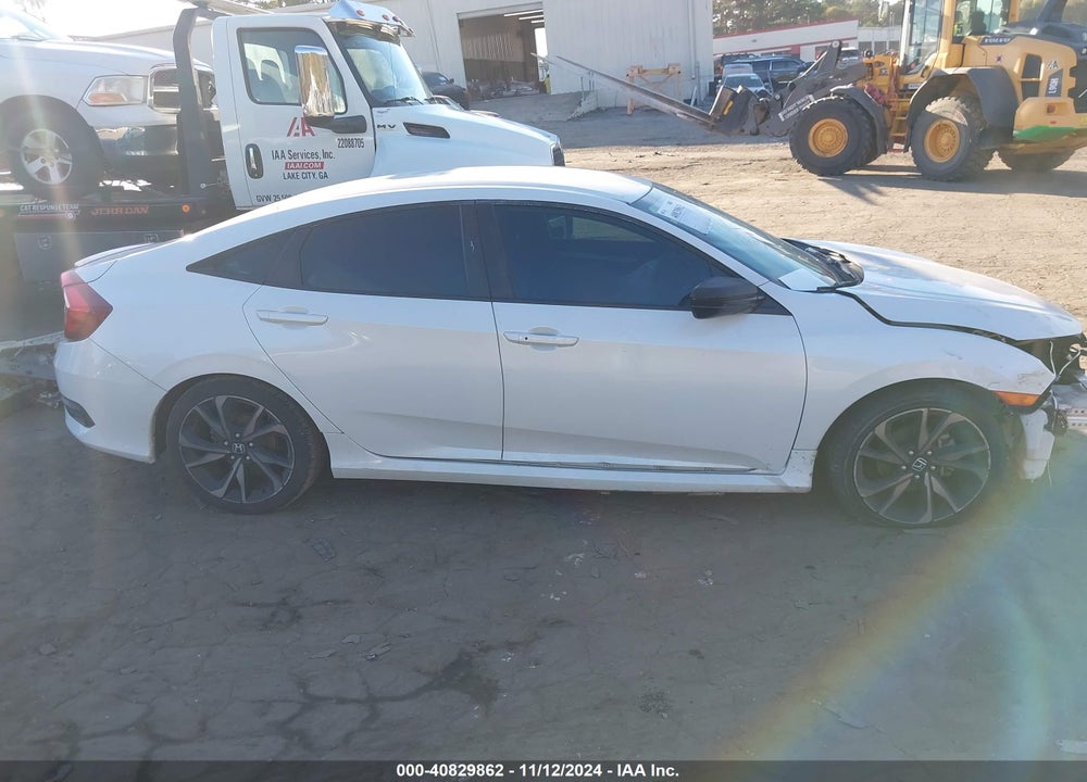2020 HONDA CIVIC SPORT VIN: 2HGFC2F88LH584286