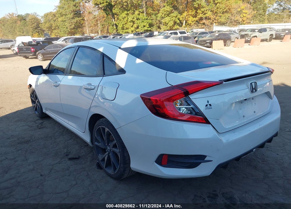 2020 HONDA CIVIC SPORT VIN: 2HGFC2F88LH584286