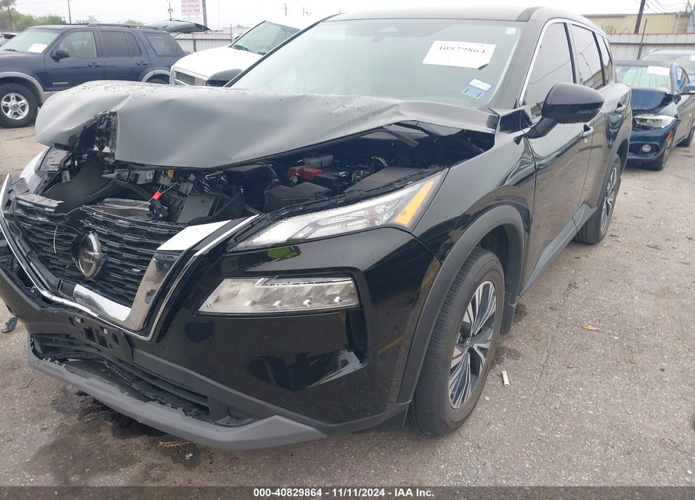 2021 NISSAN ROGUE SV FWD VIN: 5N1AT3BA9MC840149
