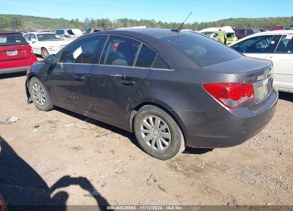 2011 CHEVROLET CRUZE 1LT VIN: 1G1PF5S92B7118513
