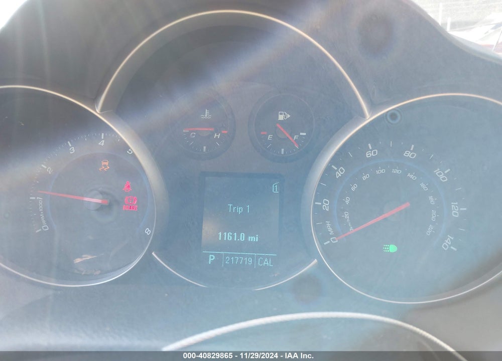 2011 CHEVROLET CRUZE 1LT VIN: 1G1PF5S92B7118513