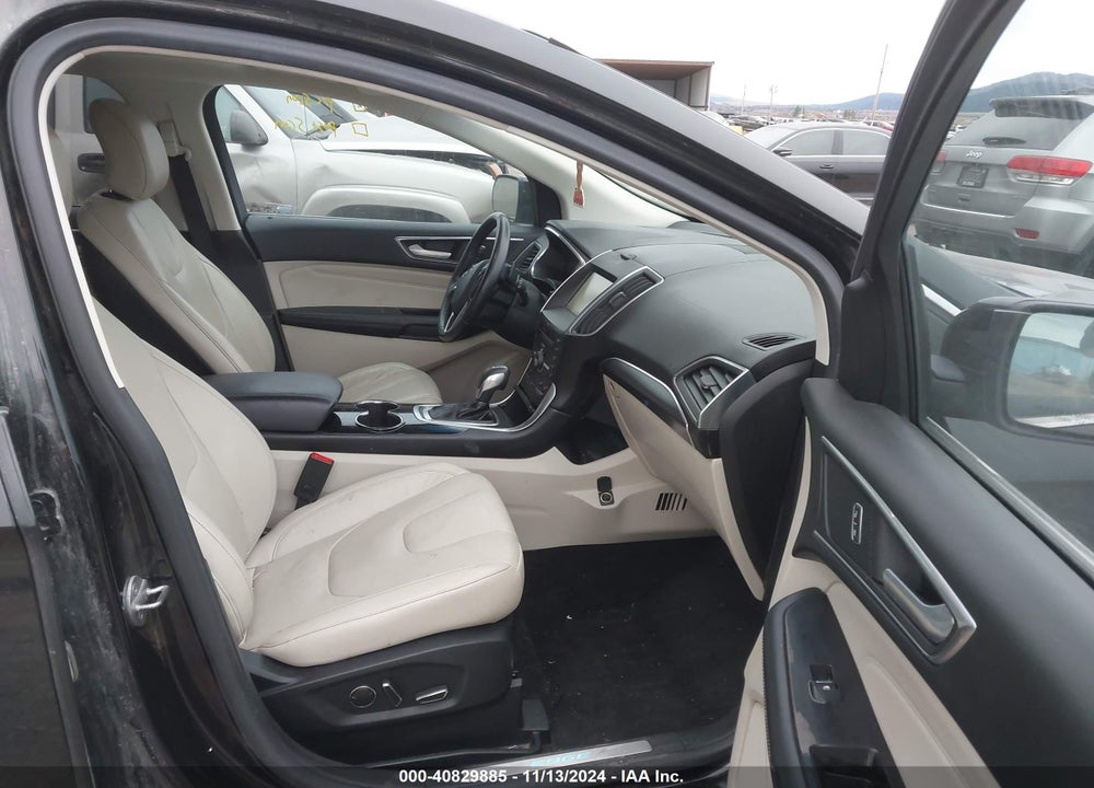 2015 FORD EDGE TITANIUM VIN: 2FMTK4K90FBB42216