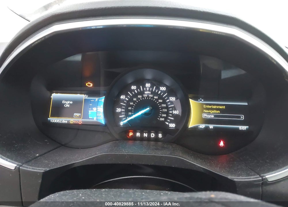 2015 FORD EDGE TITANIUM VIN: 2FMTK4K90FBB42216