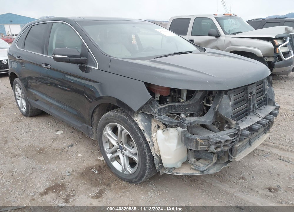 2015 FORD EDGE TITANIUM VIN: 2FMTK4K90FBB42216