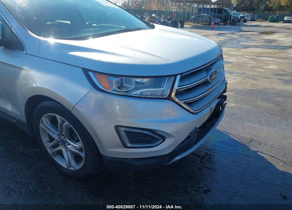 2018 FORD EDGE TITANIUM VIN: 2FMPK4K96JBB06783