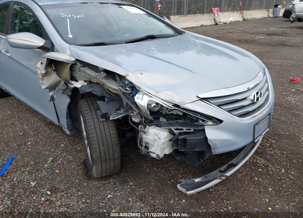 2014 HYUNDAI SONATA GLS VIN: 5NPEB4AC7EH862612