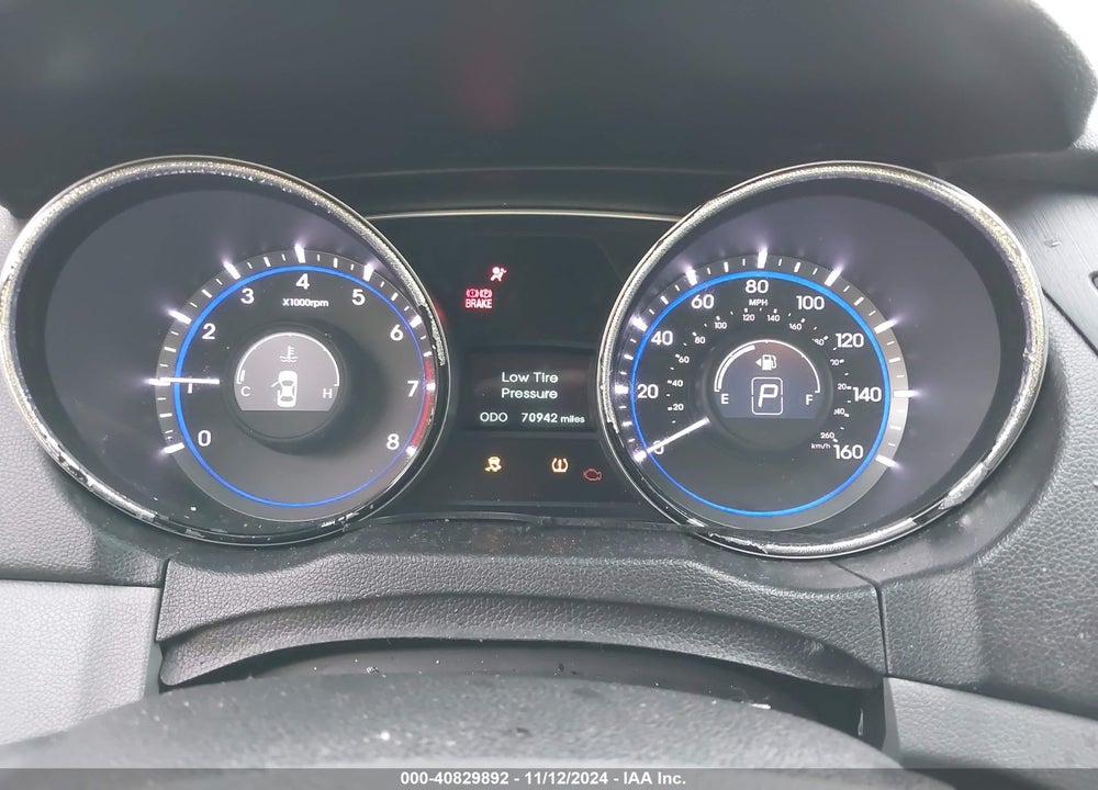 2014 HYUNDAI SONATA GLS VIN: 5NPEB4AC7EH862612
