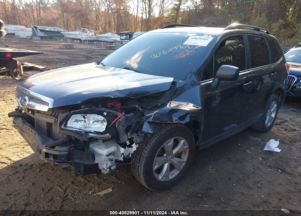 2015 SUBARU FORESTER 2.5I VIN: JF2SJABC9FH466668