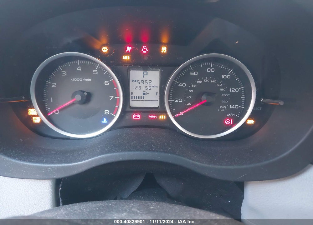 2015 SUBARU FORESTER 2.5I VIN: JF2SJABC9FH466668