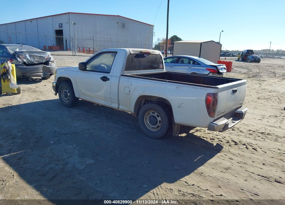 2006 GMC CANYON WORK TRUCK VIN: 1GTCS148768166779