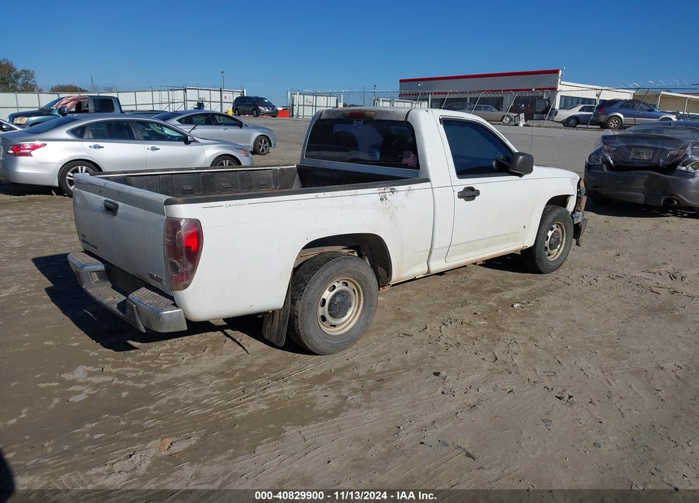 2006 GMC CANYON WORK TRUCK VIN: 1GTCS148768166779