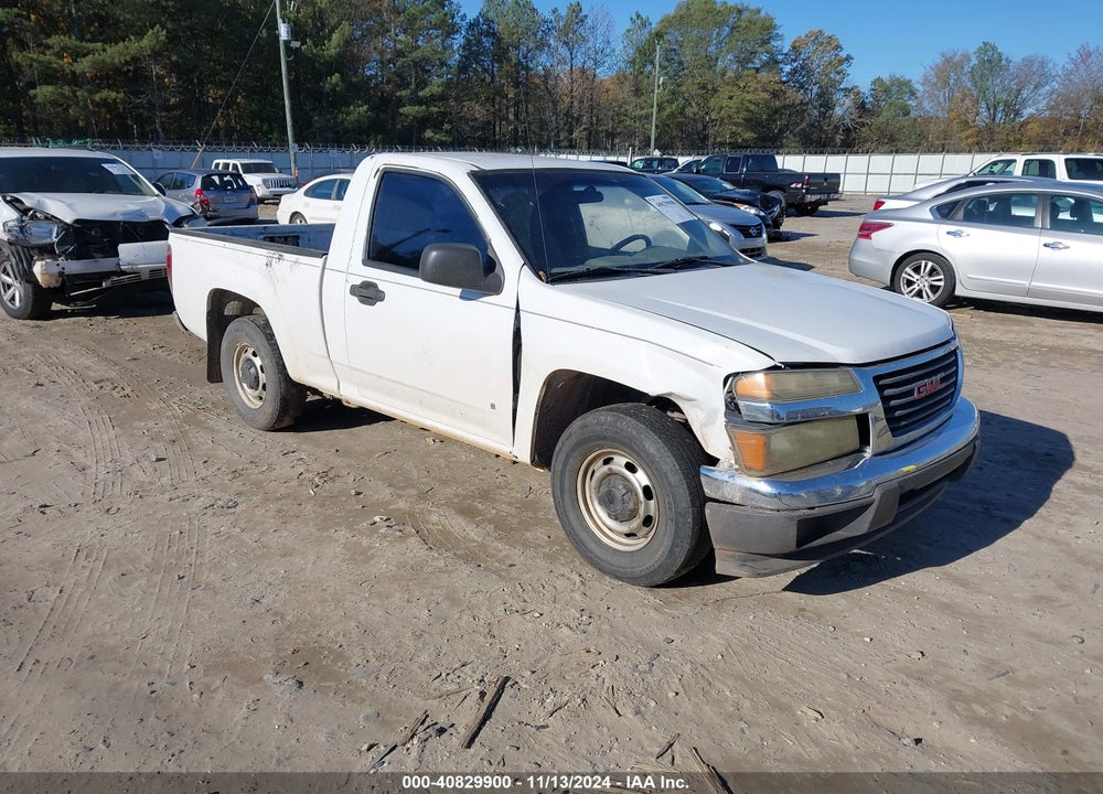2006 GMC CANYON WORK TRUCK VIN: 1GTCS148768166779
