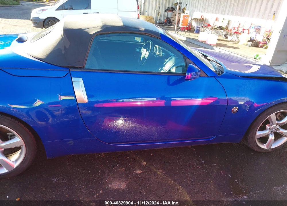 2007 NISSAN 350Z TOURING VIN: JN1BZ36A37M655534