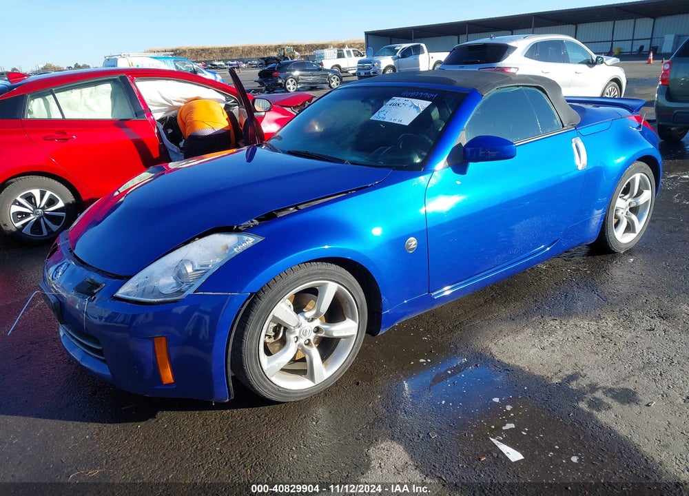 2007 NISSAN 350Z TOURING VIN: JN1BZ36A37M655534