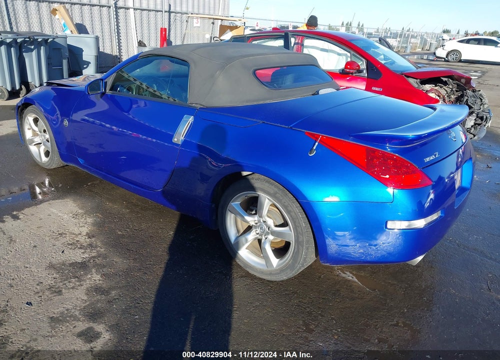 2007 NISSAN 350Z TOURING VIN: JN1BZ36A37M655534