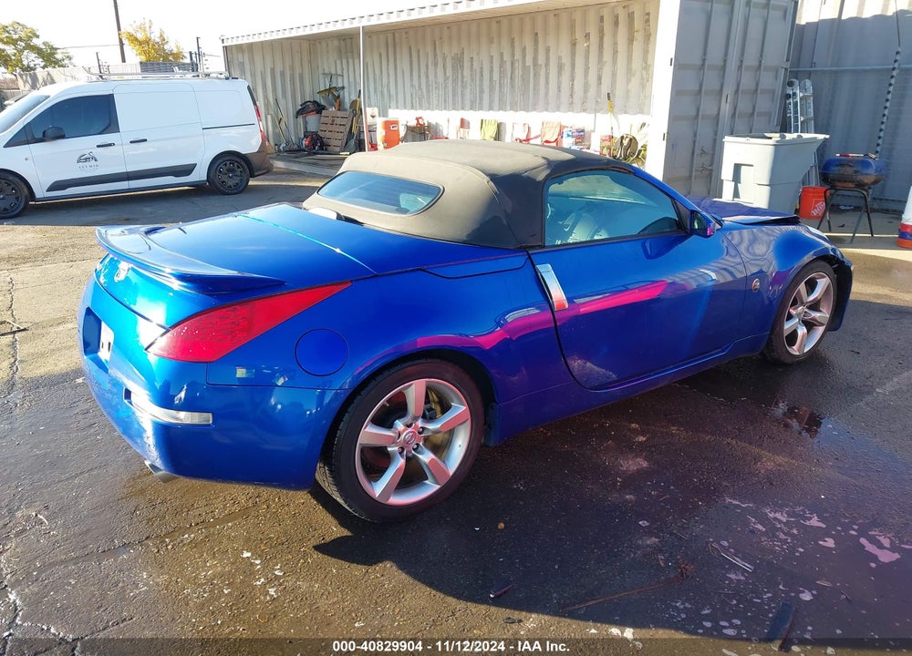 2007 NISSAN 350Z TOURING VIN: JN1BZ36A37M655534