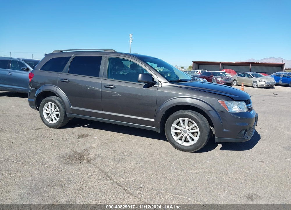 2016 DODGE JOURNEY SXT VIN: 3C4PDCBBXGT191457