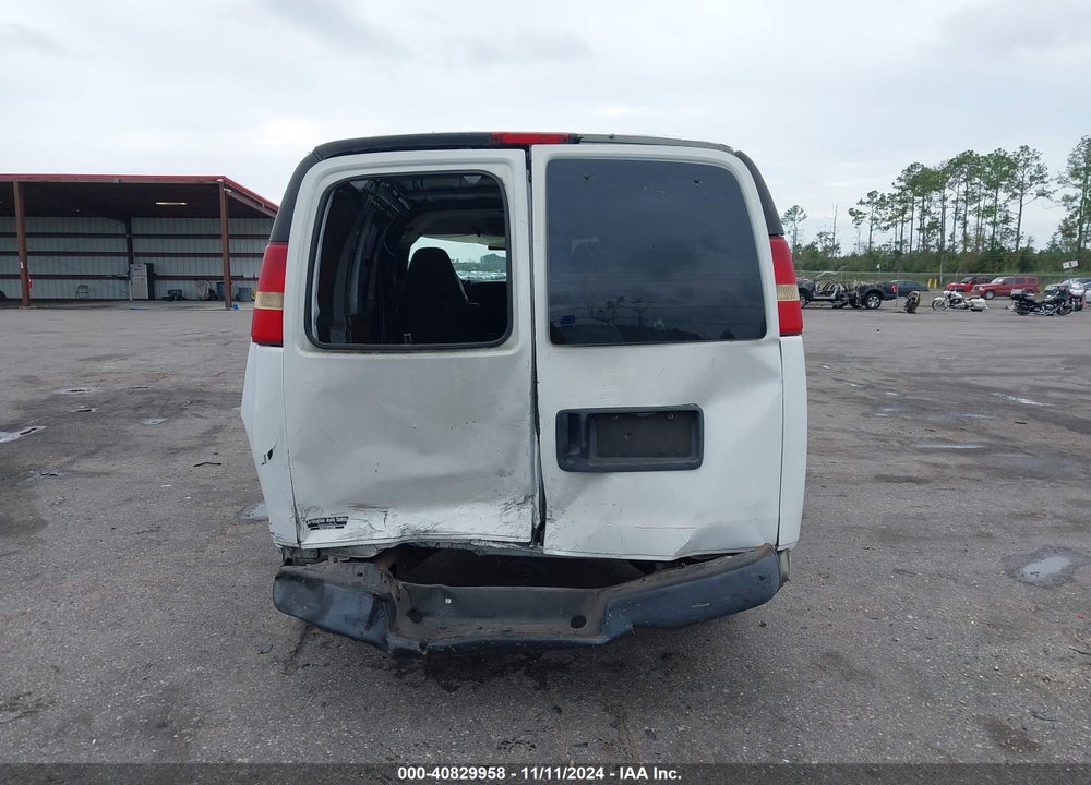 2007 CHEVROLET EXPRESS WORK VAN VIN: 1GCFG15X671193468
