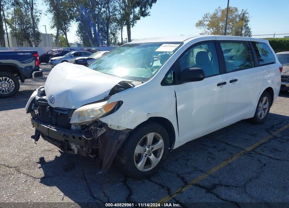 2017 TOYOTA SIENNA L 7 PASSENGER VIN: 5TDZZ3DC3HS870546